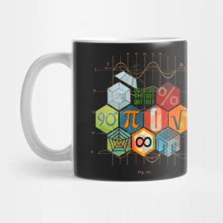 Math Game in Black Mug